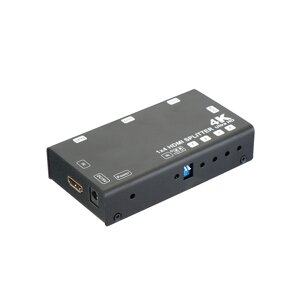 Сплиттер 1x4 HDMI 4K 3D HS-4P4k-60HD3d