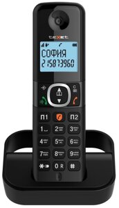 Телефон беспроводной Texet TX-D5605A черный