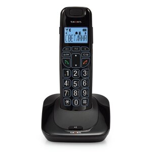 Телефон беспроводной Texet TX-D7505А черный