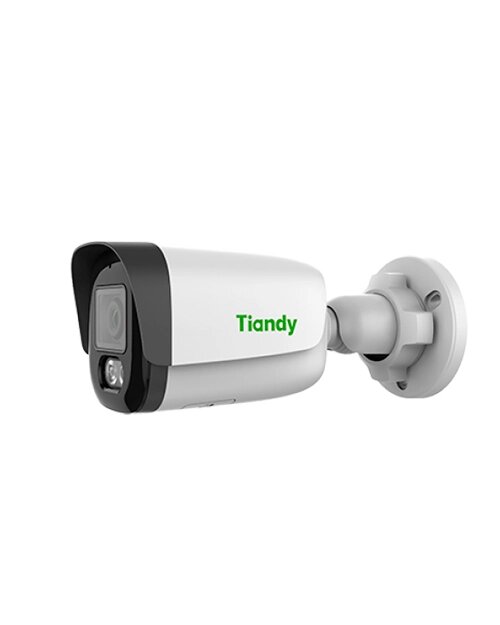 Tiandy 4Мп уличная цилиндрическая IP-камера 4мм, 2 Warm lights 15m, 512Гб слот SD, кнопка reset от компании icopy - фото 1