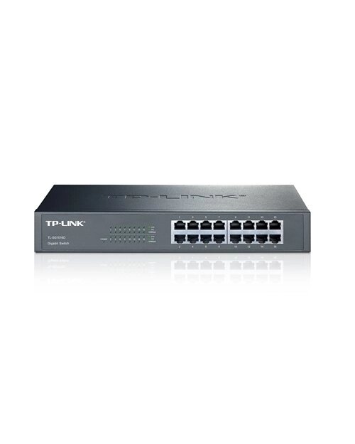 TP-Link TL-SG1016D 16-портовый гигабитный коммутатор настольный/монтируемый от компании icopy - фото 1