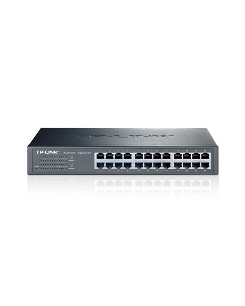 TP-Link TL-SG1024D 24-портовый гигабитный настольный/монтируемый в стойку коммутатор от компании icopy - фото 1