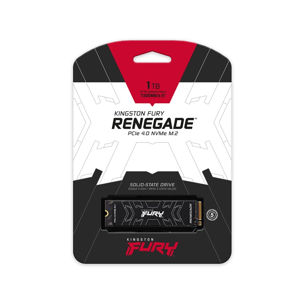 Твердотельный накопитель SSD Kingston FURY Renegade SFYRS/1000G M. 2 NVMe PCIe 4.0 от компании icopy - фото 1