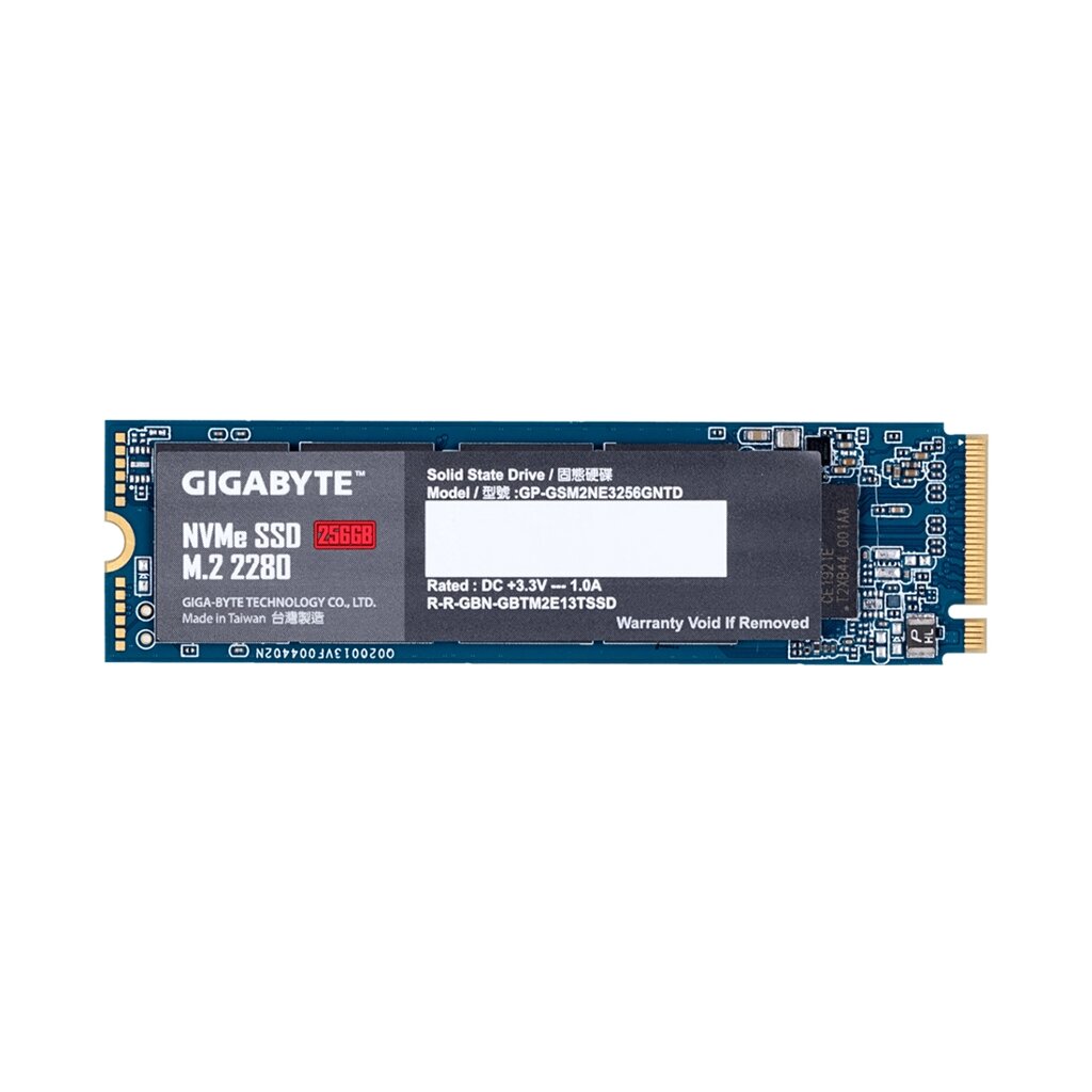 Твердотельный накопитель внутренний Gigabyte GP-GSM2NE3256GNTD 256GB M. 2 PCI-E 3.0x4 от компании icopy - фото 1