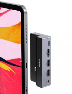 Ugreen Адаптер UGREEN CM317 USB-C Multifunction Adapter for iPad Pro