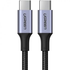 Ugreen кабель ugreen US316 USB C - USB C 480mbps 5A QC4.0/PD3.0 100W 1m (70427)
