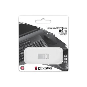 USB флеш 64GB 3.1 kingston DTMC3g2/64GB металл