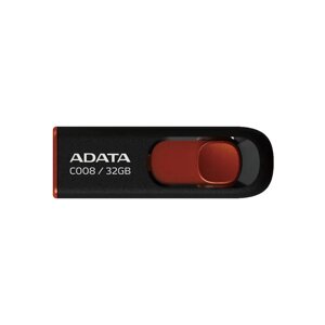 USB-накопитель ADATA AC008-32G-RKD 32GB красный