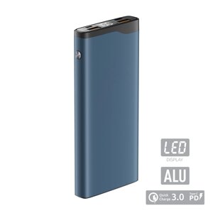 Зарядное устройство Power bank Olmio QL-10, 10000mAh голубой