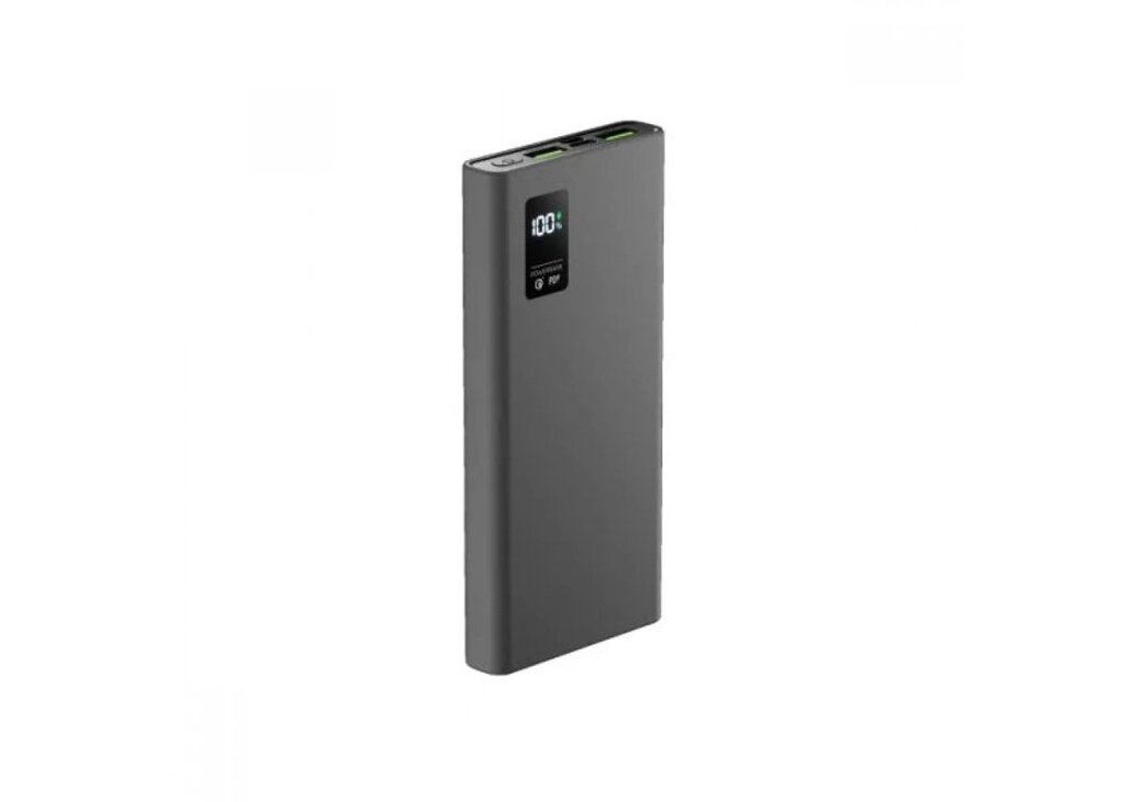 Зарядное устройство Power bank Olmio QR-10 10000mAh QuickCharge3.0 серый от компании icopy - фото 1