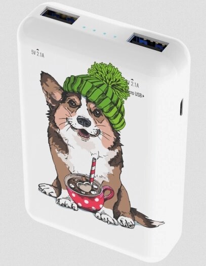 Зарядное устройство Power bank Ritmix RPB-10007 Corgi от компании icopy - фото 1