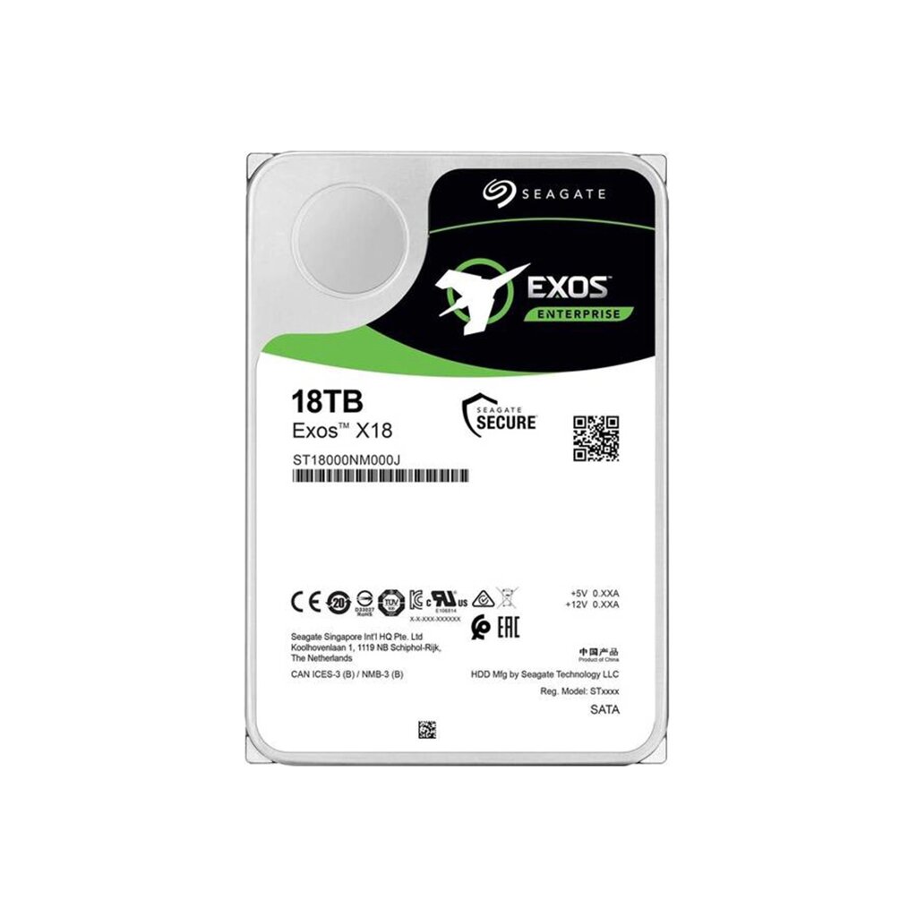 Жесткий диск Seagate Exos X18 ST18000NM000J 18TB SATA3 от компании icopy - фото 1