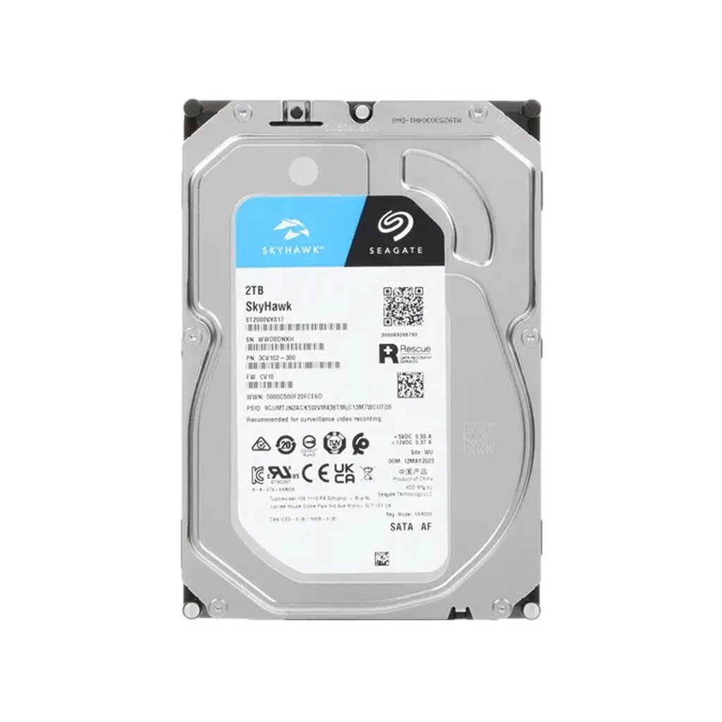 Жесткий диск Seagate SkyHawk ST2000VX017 HDD 2Tb от компании icopy - фото 1