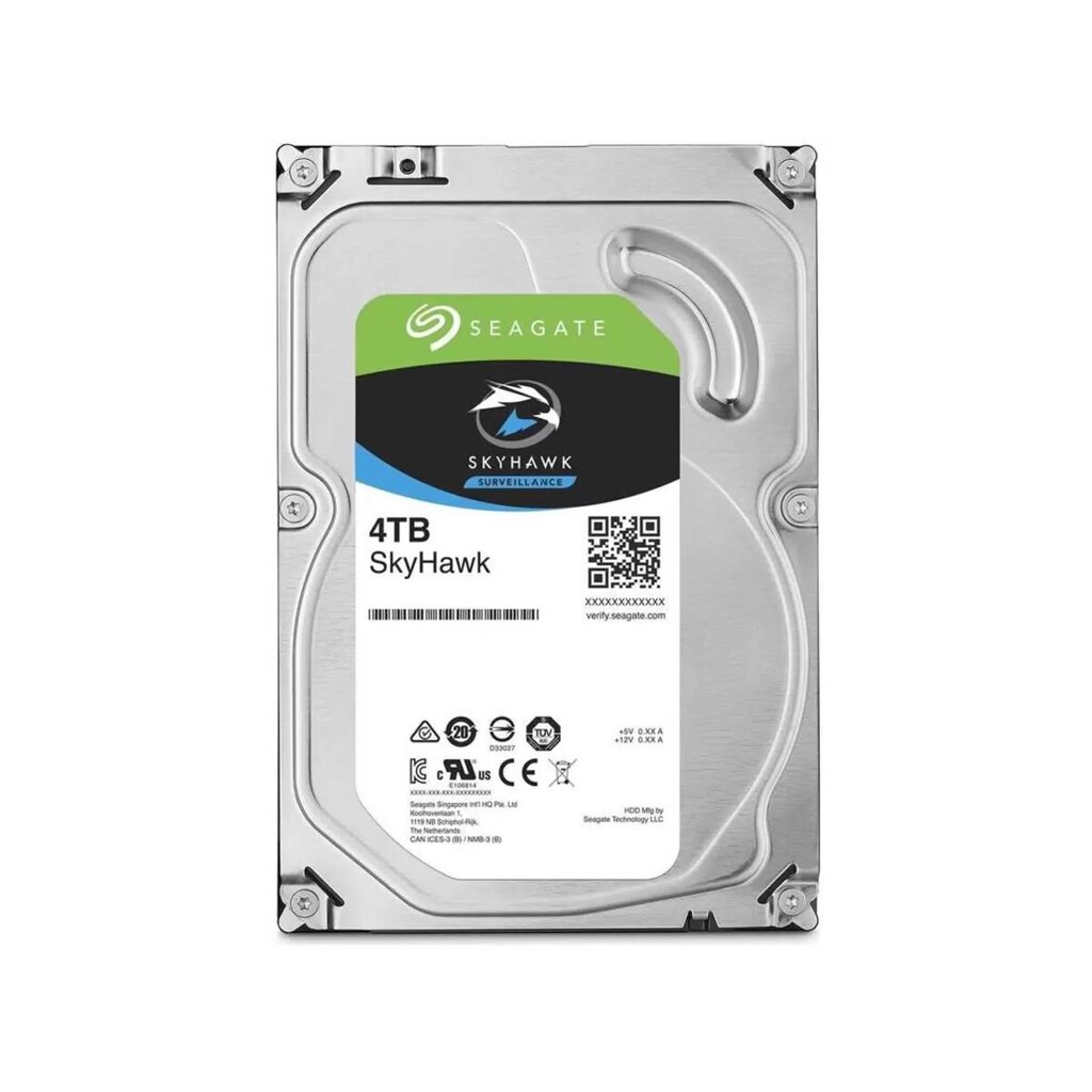 Жесткий диск Seagate SkyHawk ST4000VX016 HDD 4Tb от компании icopy - фото 1