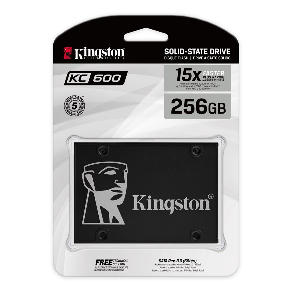 Жесткий диск SSD 256GB Kingston SKC600/256G от компании icopy - фото 1