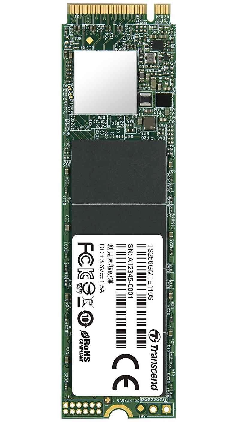 Жесткий диск SSD 256GB Transcend TS256GMTE110S M2 от компании icopy - фото 1