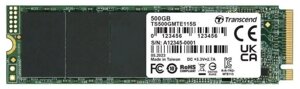 Жесткий диск SSD 500GB transcend TS500GMTE115S