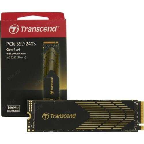 Жесткий диск SSD 500GB Transcend TS500GMTE240S M2 PCIe от компании icopy - фото 1