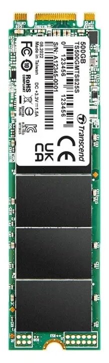 Жесткий диск SSD 500GB Transcend TS500GMTS825S M2 от компании icopy - фото 1