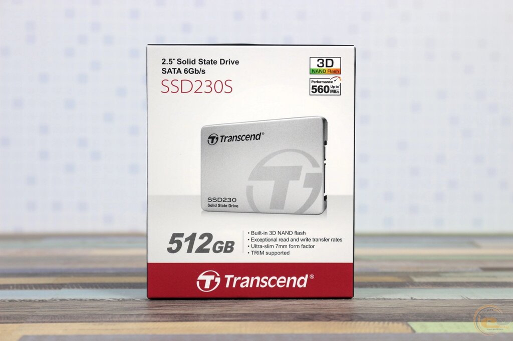 Жесткий диск SSD 512GB Transcend TS512GSSD230S от компании icopy - фото 1