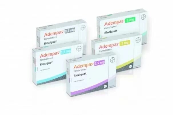 Адемпас – Adempas (риоцигуат) от компании Medical&Pharma Service - фото 1