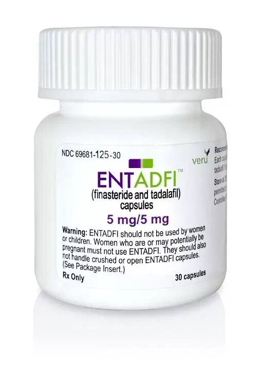 Энтадфи — Entadfi (финастерид и тадалафил) от компании Medical&Pharma Service - фото 1