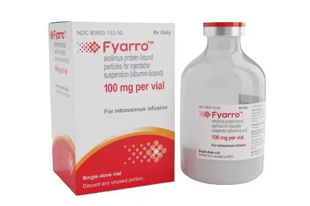 Фьярро — Fyarro (сиролимус белково-связанные частицы (альбумин-связанные)) от компании Medical&Pharma Service - фото 1