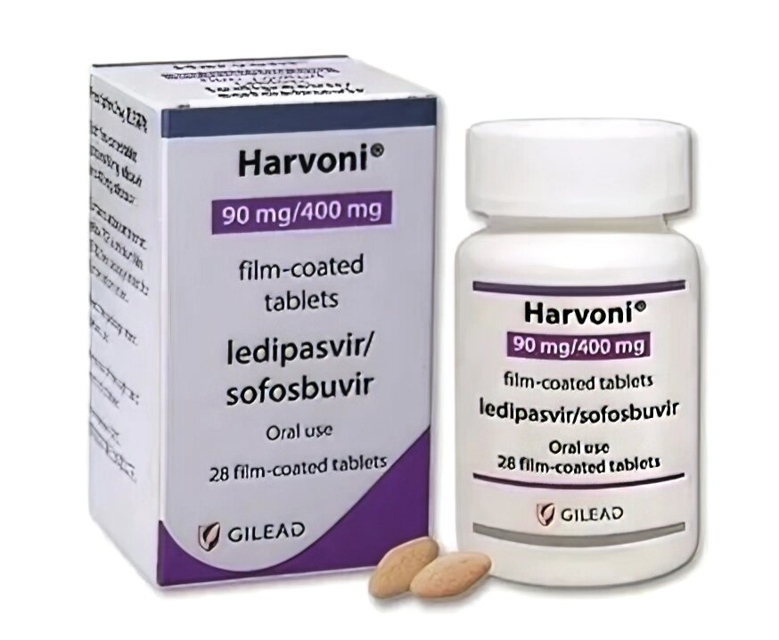 Харвони – Harvoni (Софосбувир и Ледипасвир) от компании Medical&Pharma Service - фото 1