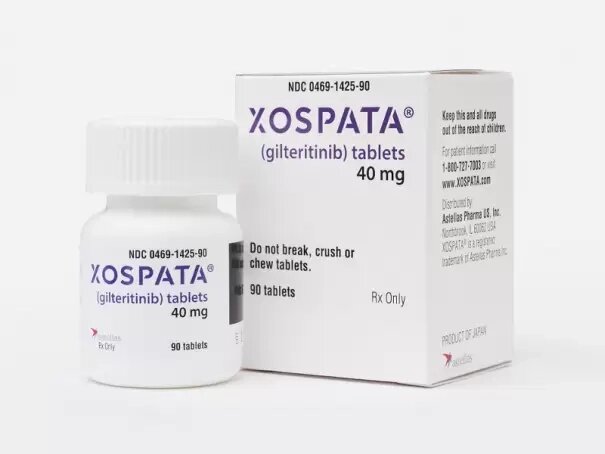 Ксоспата — Xospata (Гилтеритиниб) от компании Medical&Pharma Service - фото 1