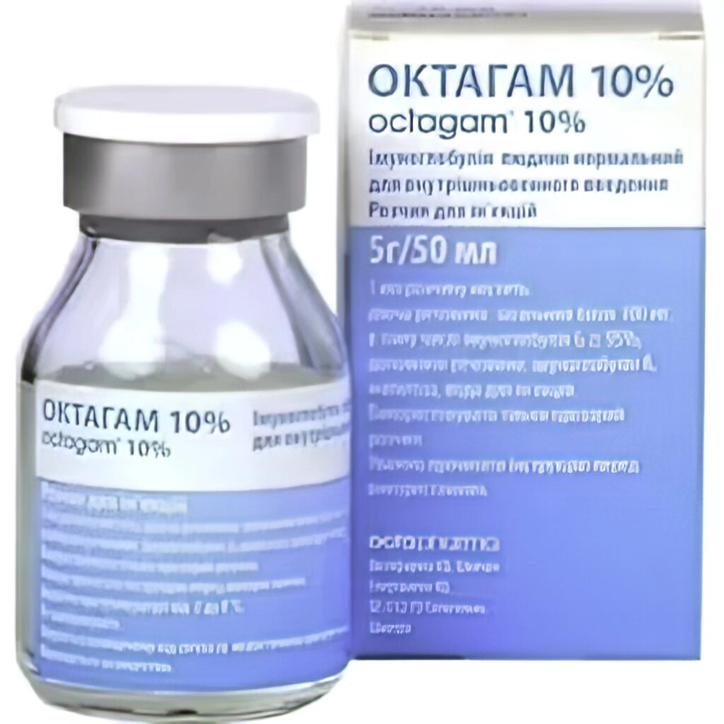 Октагам – Octagam (Иммуноглобулин человека) от компании Medical&Pharma Service - фото 1