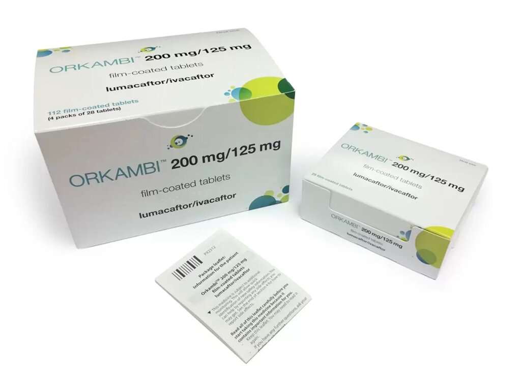 Оркамби — Orkambi (Люмакафтор/Ивакафтор) от компании Medical&Pharma Service - фото 1