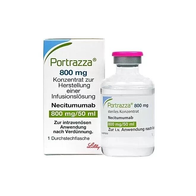 Портразза – Portrazza (Нецитумумаб) от компании Medical&Pharma Service - фото 1