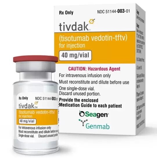 Тивдак — Tivdak (Тисотумаб Ведотин-тфтв) от компании Medical&Pharma Service - фото 1