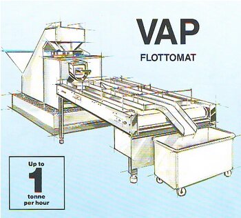 Конвейерная линия чистки картофеля FLOTT VAP FLOTTOMATT от компании Алтайский Центр Оборудования - фото 1