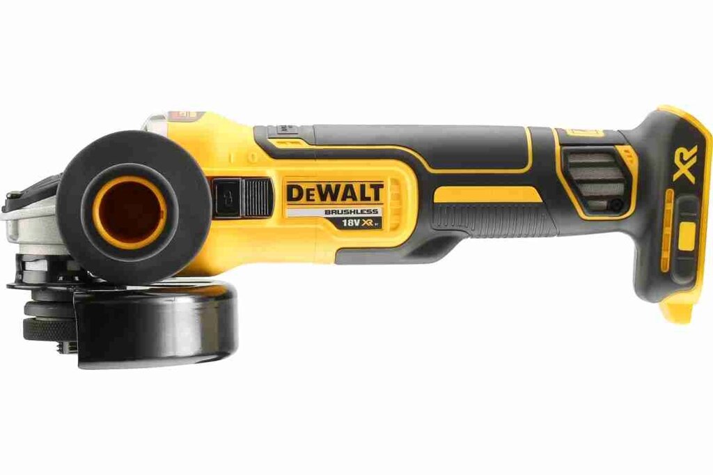 DeWalt, DCG405N, Угловая шлифовальная машина, 18В XR, 125мм, сдвижн. выкл. б/бат от компании Qural-Saiman - фото 1