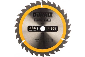 Dewalt, DT1940, пильный диск construct 184/16 30 ATB +10°