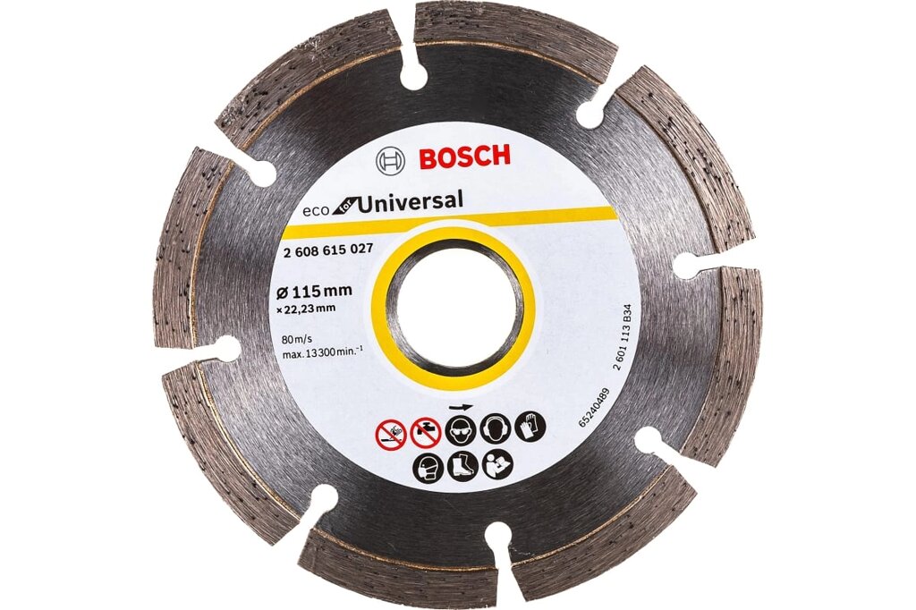 Диск алмазный Bosch ECO Universal (115х22.2 мм) 2608615027 от компании Qural-Saiman - фото 1