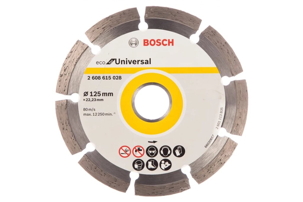 Диск алмазный Bosch ECO Universal (125х22.2 мм) 2608615028 от компании Qural-Saiman - фото 1