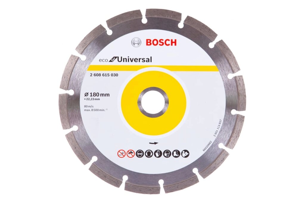 Диск алмазный Bosch ECO Universal (180х22.2 мм) 2608615030 от компании Qural-Saiman - фото 1