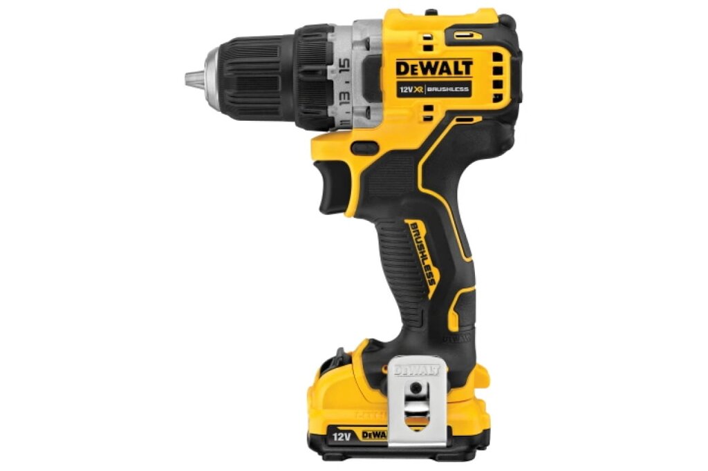 Дрель-шуруповерт аккумуляторная DeWalt DCD701D2 от компании Qural-Saiman - фото 1