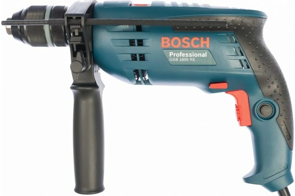 Дрель ударная Bosch GSB 1600 RE от компании Qural-Saiman - фото 1