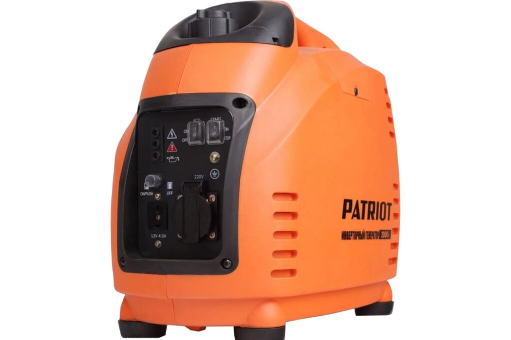 Генератор инверторный PATRIOT 2000i, 1,5/1,8 кВт, уровень шума 58 dB,  вес 18,5 кг (Кондиция) от компании Qural-Saiman - фото 1