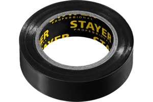 Изолента STAYER Protect-10 ПВХ 10м (0,13х15 мм), черная 12291-D
