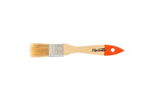 Кисть плоская Sparta Slimline 1 (25 мм), натуральная щетина, деревянная ручка 824205