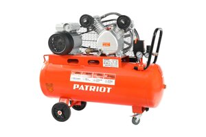 Компрессор Patriot поршневой ременной PTR 80-450A, 450 л/мин, 10 бар, 2200 Вт, 80 л, быстросъемный 1