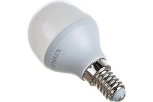 Лампа светодиодная eurolux LL-E-G45-7W-230-2,7K-E14