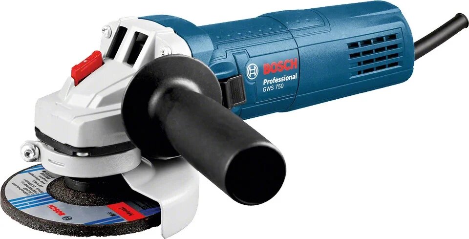 Машина шлифовальная угловая (болгарка) Bosch GWS 750-115 Professional 0601394000 от компании Qural-Saiman - фото 1