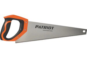 Ножовка PATRIOT WSP-400L, по дереву, 7 TPI крупный зуб, 3-х сторонняя заточка, 400мм