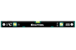 Магнитный уровень KRAFTOOL с зеркальным глазком, 600 мм 34785-60