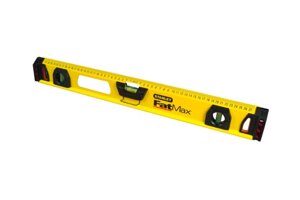 STANLEY, 1-43-553, УРОВЕНЬ "FATMAX I BEAM" 600ММ Х 3 КАПСУЛЫ 0,5ММ/М